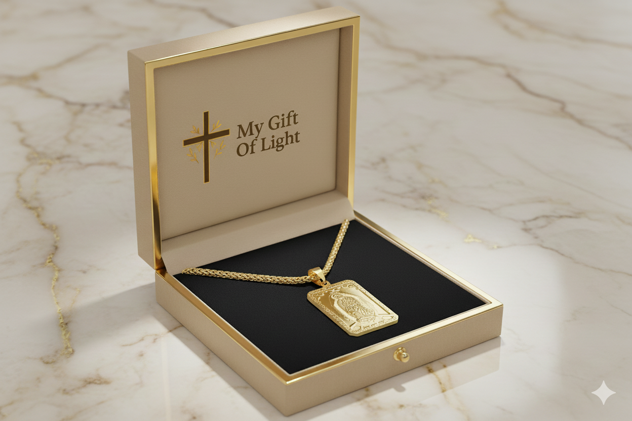 Virgin Mary Pendant – Silver Protection