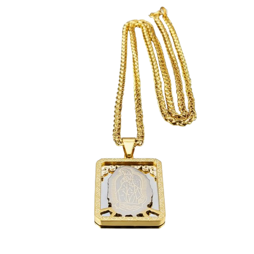 Virgin Mary Pendant – Silver Protection
