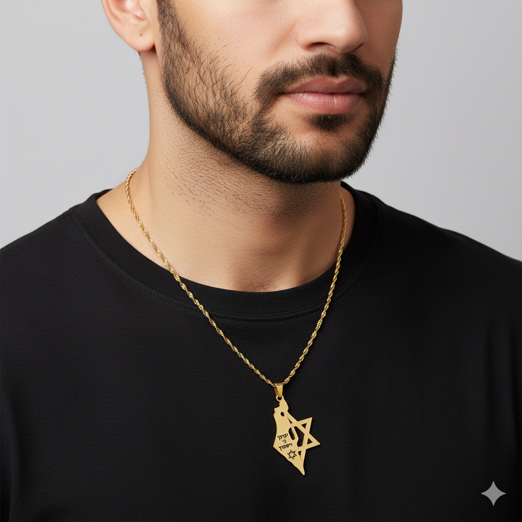 Star of David Necklace – Golden Elegant