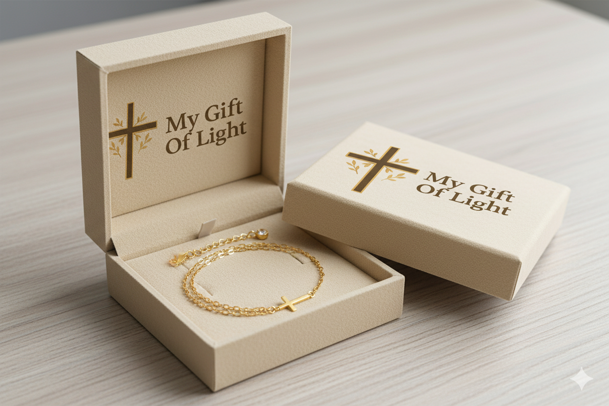 Gold Cross Bracelet – Elegant Christian Jewelry