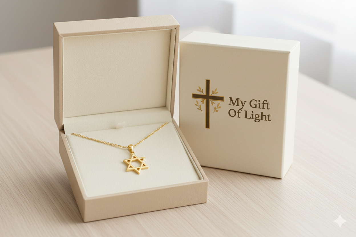 Star of David Necklace – Judaica Jewelry Gift