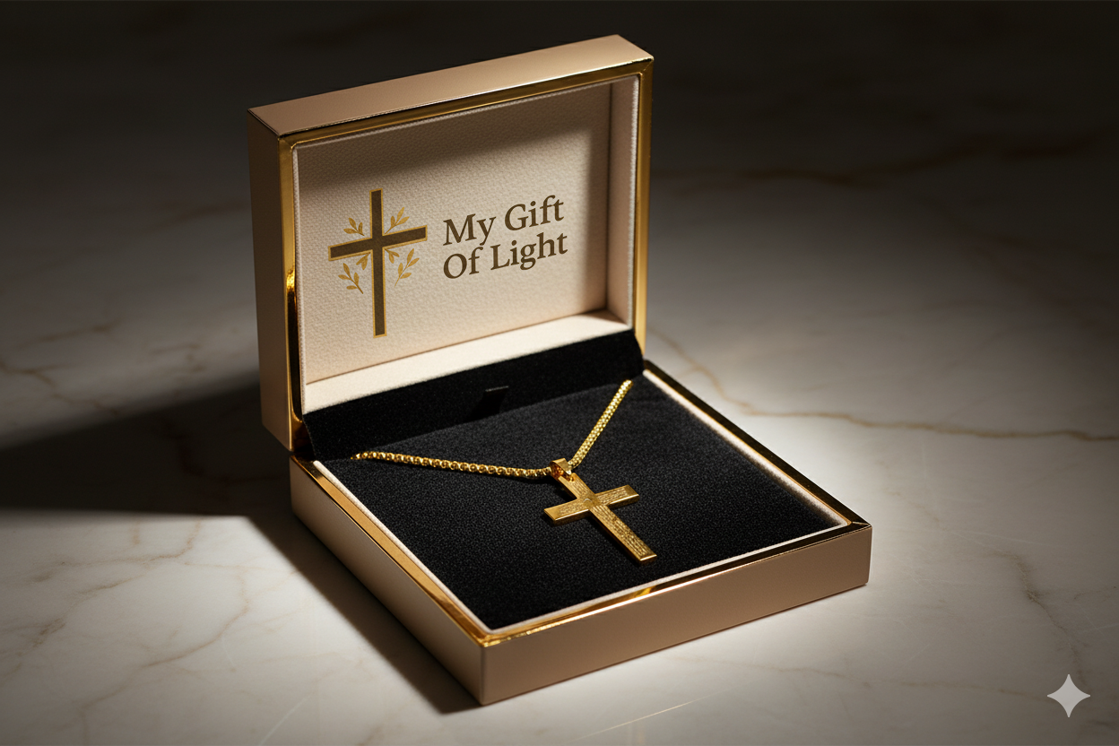 Titanium Cross Necklace – Christian Jewelry