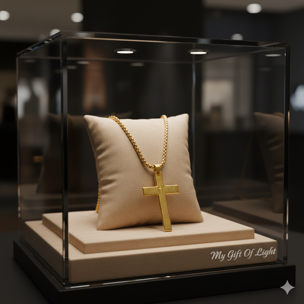 Titanium Cross Necklace – Christian Jewelry