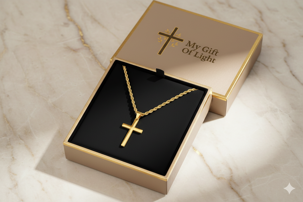 Pendant Necklace for Couples – In Gold