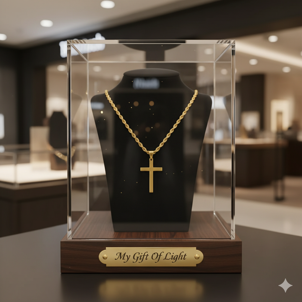 Pendant Necklace for Couples – In Gold
