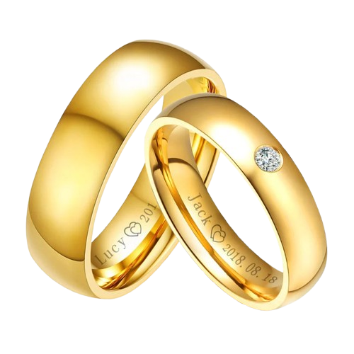 Wedding Rings – Gold