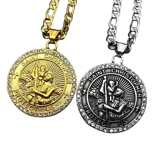 Saint Christopher Necklace – In Gold