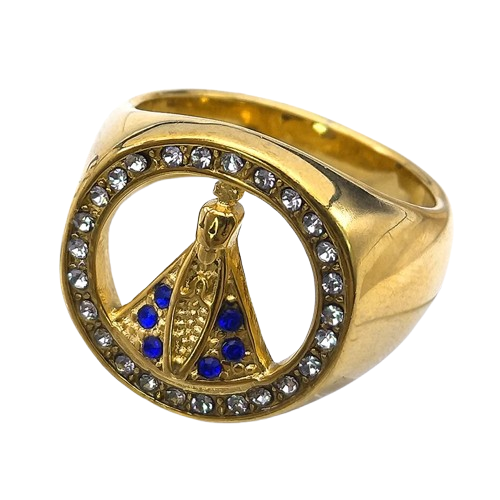 Golden Our Lady of Aparecida - Gold