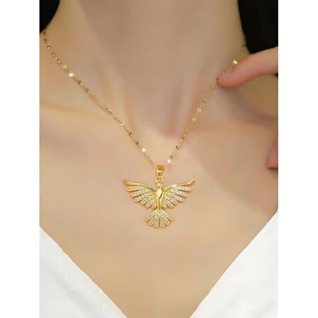 Luxurious Eagle Necklace – Biblical Symbol