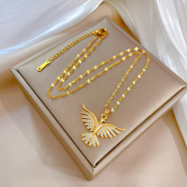 Luxurious Eagle Necklace – Biblical Symbol