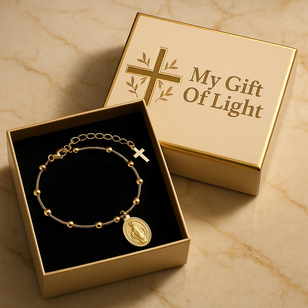 Rosary Bracelet – Gold Women’s Jewelry